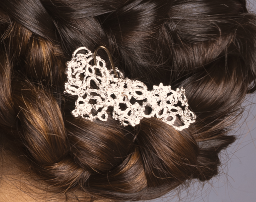 Comb with Embroidery