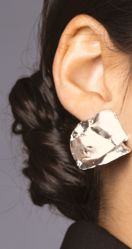 'Purple Digitalis' Earrings