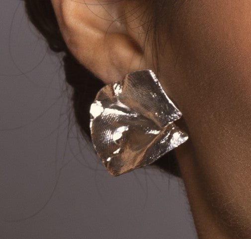 'Purple Digitalis' Earrings